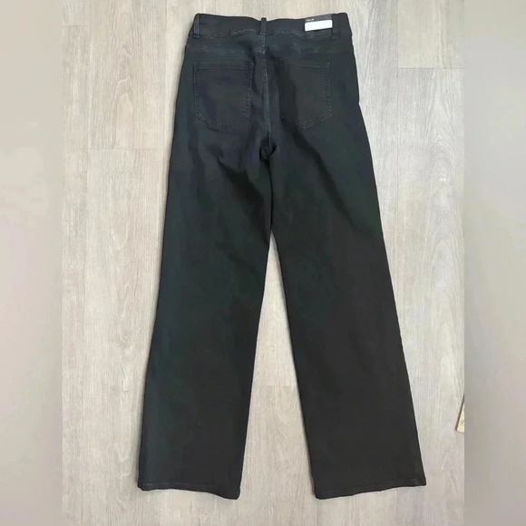 NWT J JILL High Rise Pants Black Size 4 Full Leg - Picture 3 of 11